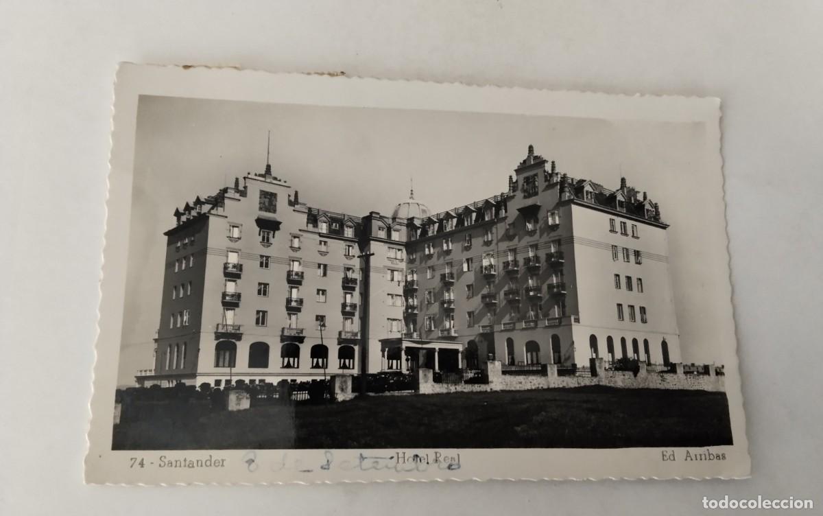 Postales: SANTANDER, POSTAL ANTIGUA, BLANCO Y NEGRO - Foto 2