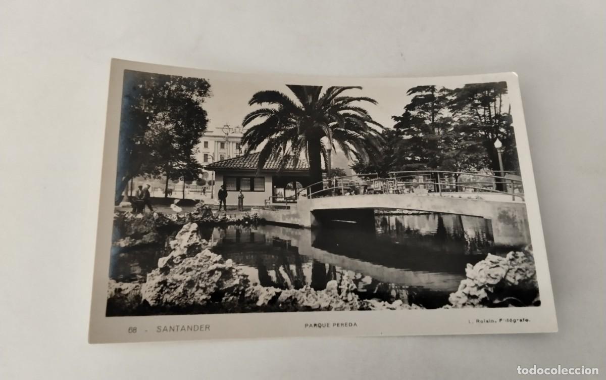 Postales: SANTANDER , POSTAL ANTIGUA , BLANCO Y NEGRO - Foto 1