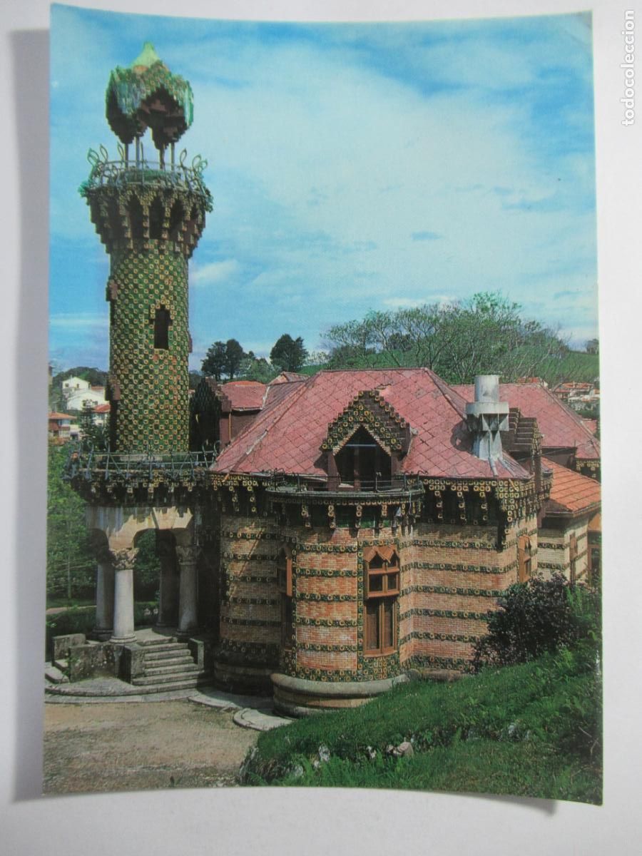 Postales: Comillas (Santander) - Villa El Capricho - Circulada