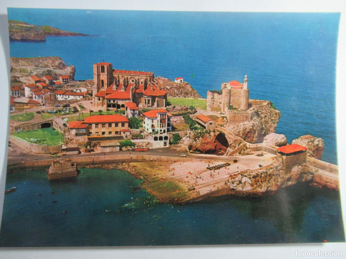 Postales: Castro Urdiales (Santander) - Vista a&eacute;rea - S/C