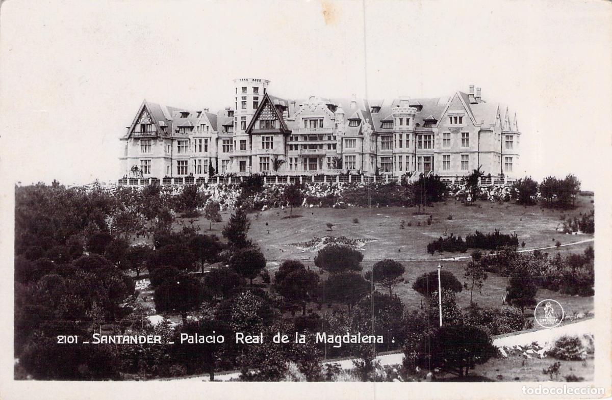 Postales: Postal Palacio Real de la Magdalena en Santander Cantabria - Foto 1