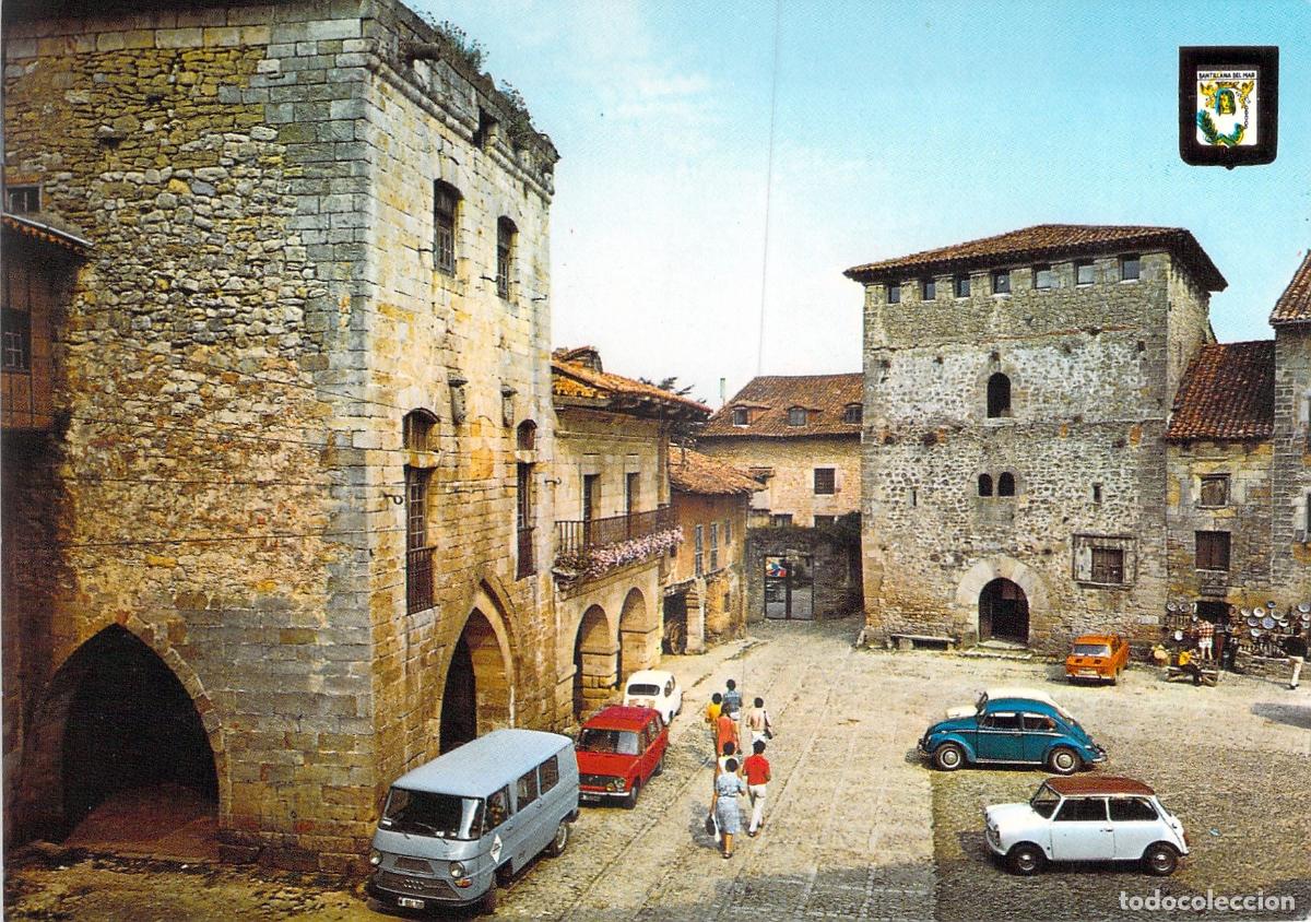 Postales: Postal Santillana del Mar Cantabria Torres de Borja y del Merino