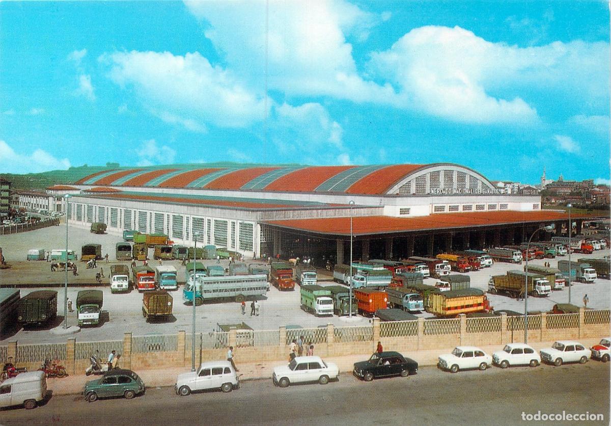 Postales: Postal Mercado Nacional de Ganados Torrelavega Fachada Sur