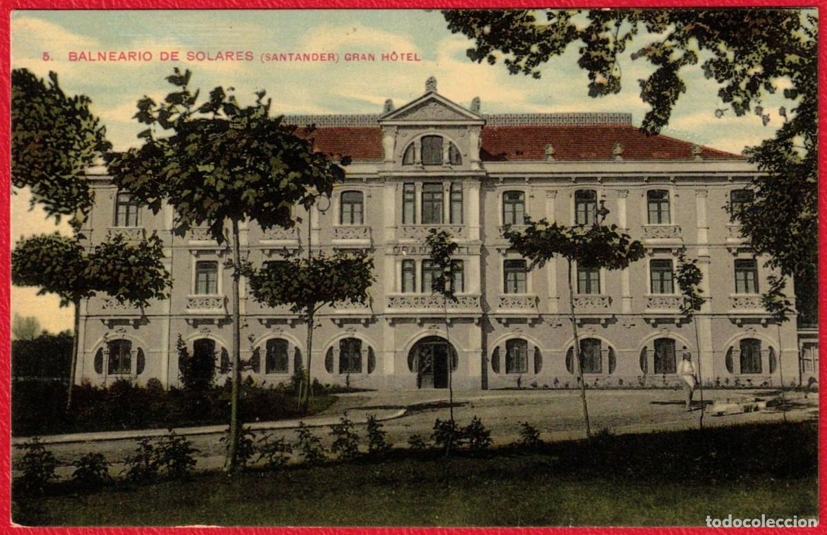 Postales: Balneario de Solares - Santander - Gran Hotel