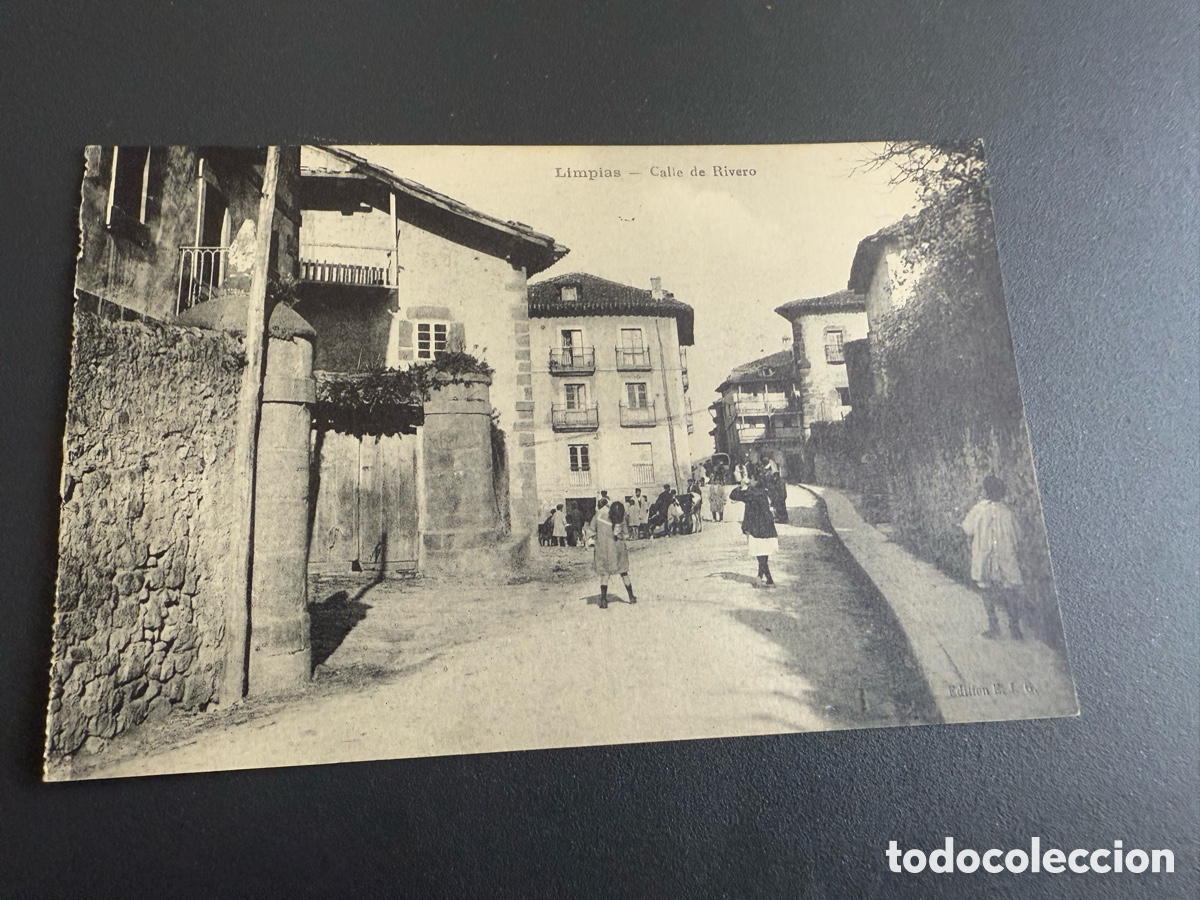 Postales: Postal. LIMPIAS. Calle de RIVERO