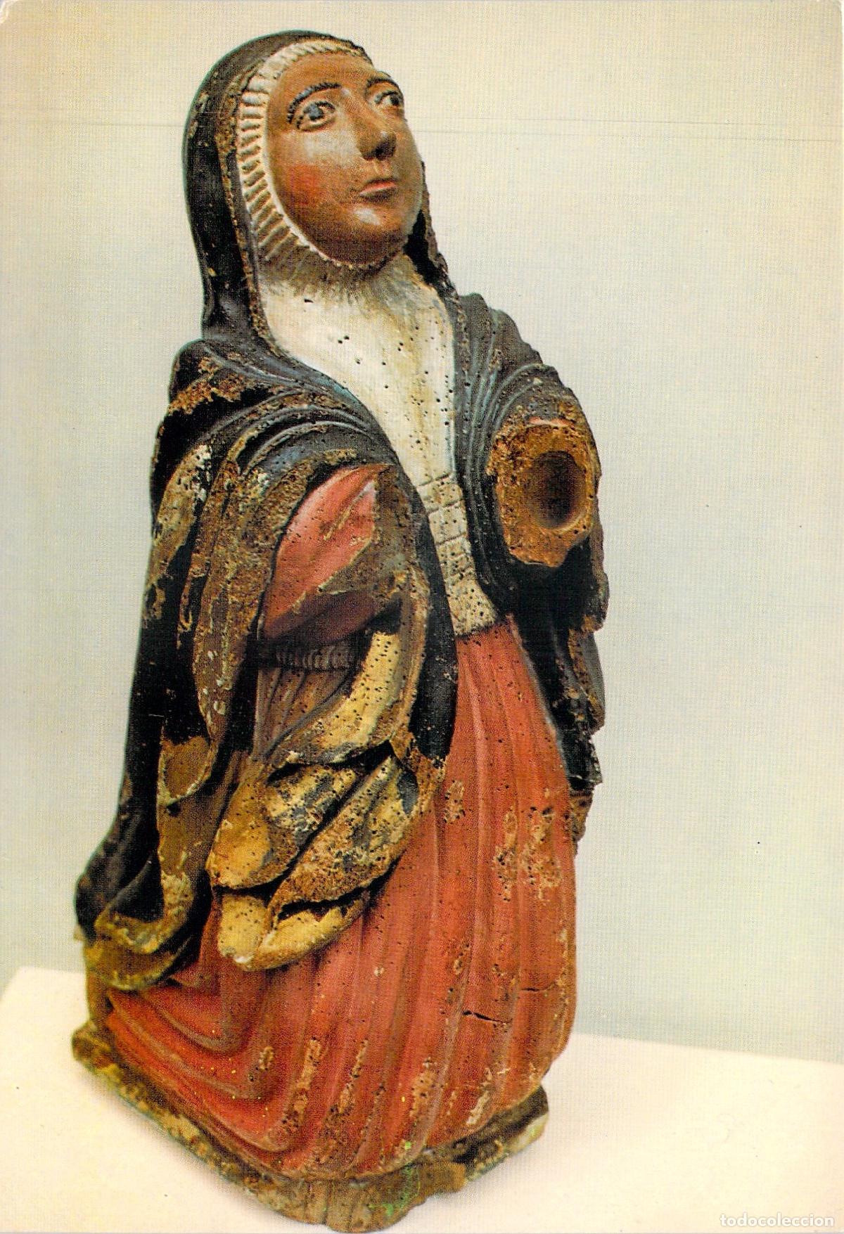 Postales: Postal Museo Diocesano Santillana del Mar - Talla Popular