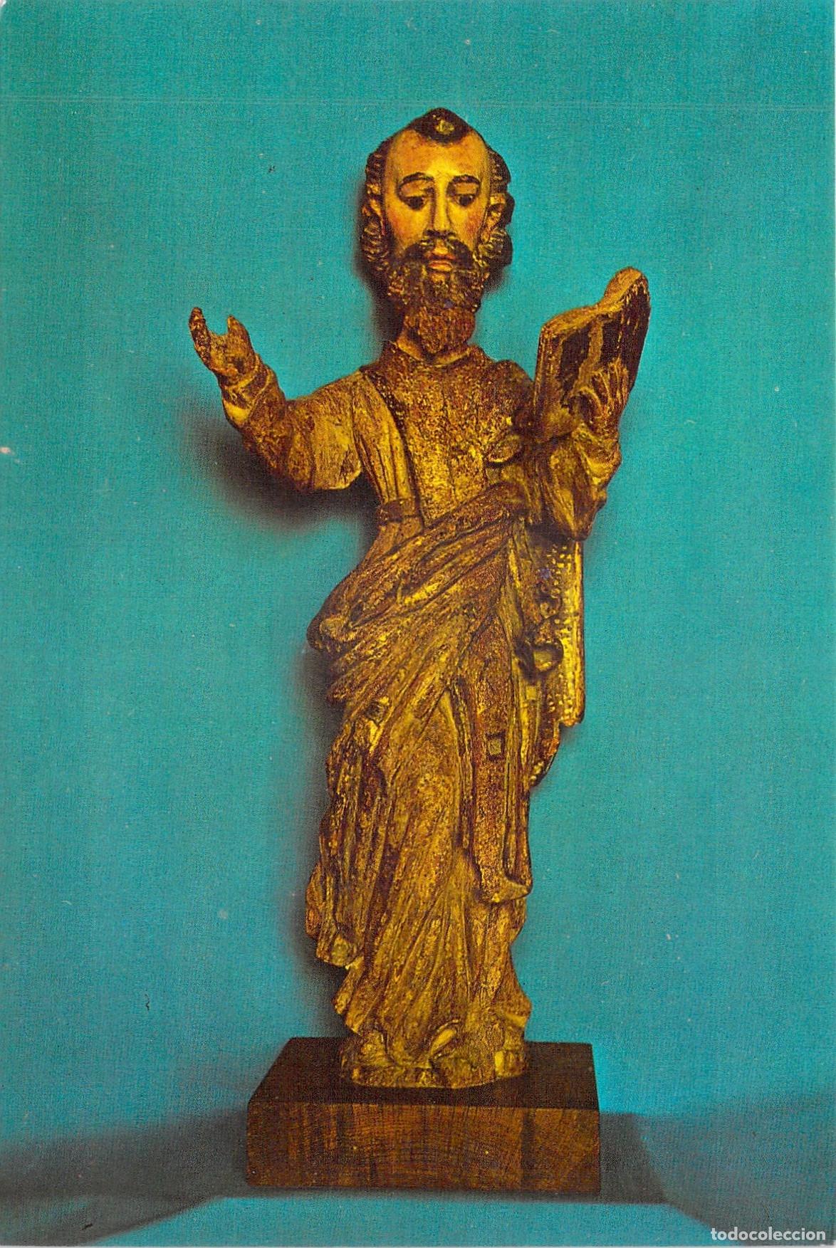 Postales: Postal San Pablo Escultura Siglo XVII Santillana del Mar Santander