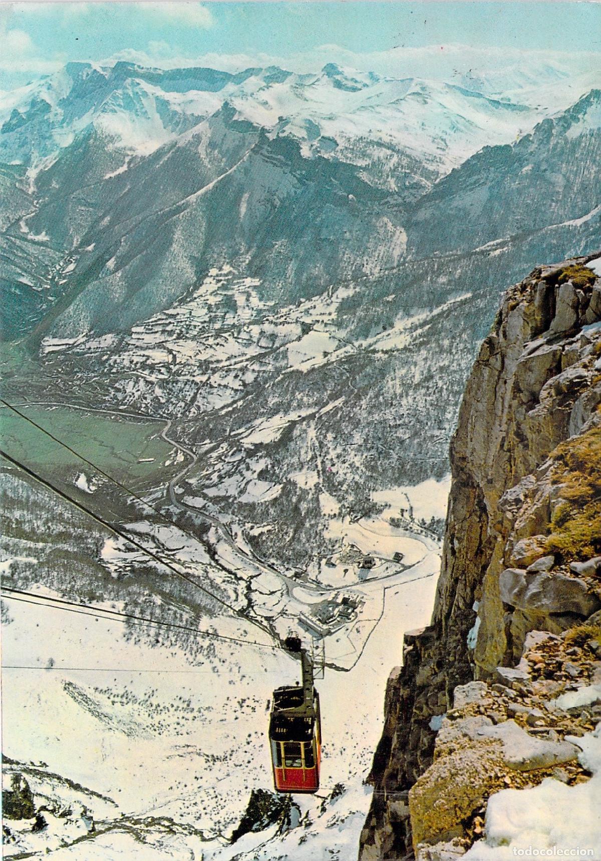 Postales: Postal Telef&eacute;rico de Fuente D&eacute; Picos de Europa Cantabria