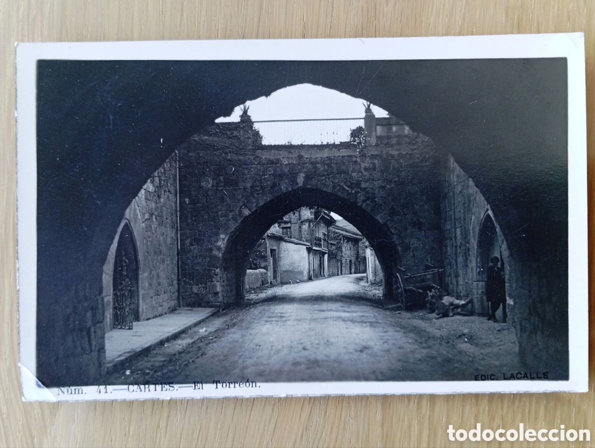 Postales: POSTAL CARTES CANTABRIA EL TORRE&Oacute;N SIN EDITOR N&Uacute;M. 41 SIN CIRCULAR DOBLEZ EN ESQUINA INFERIOR IZQ.