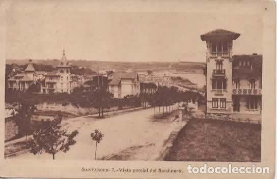 Postales: CANTABRIA SANTANDER SARDINERO ESCRITA