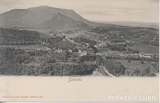 Postales: CANTABRIA SOLARES DORSO SIN DIVIDIR