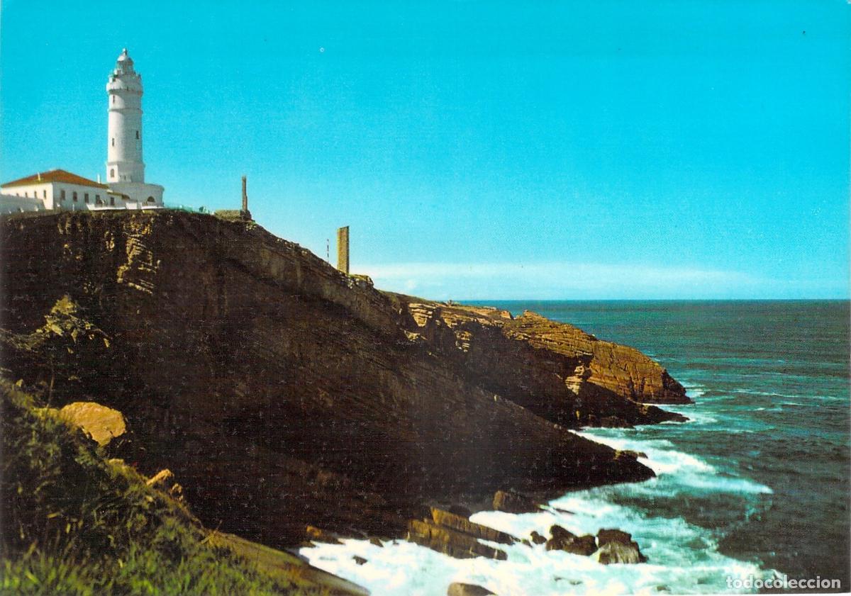 Postales: Postal Faro de Cabo Mayor y Costa de Santander, Cantabria