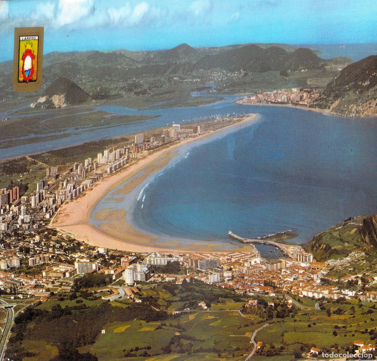 Postales: Postal de Laredo, Cantabria - Vista A&eacute;rea de la Playa de la Salv&eacute;