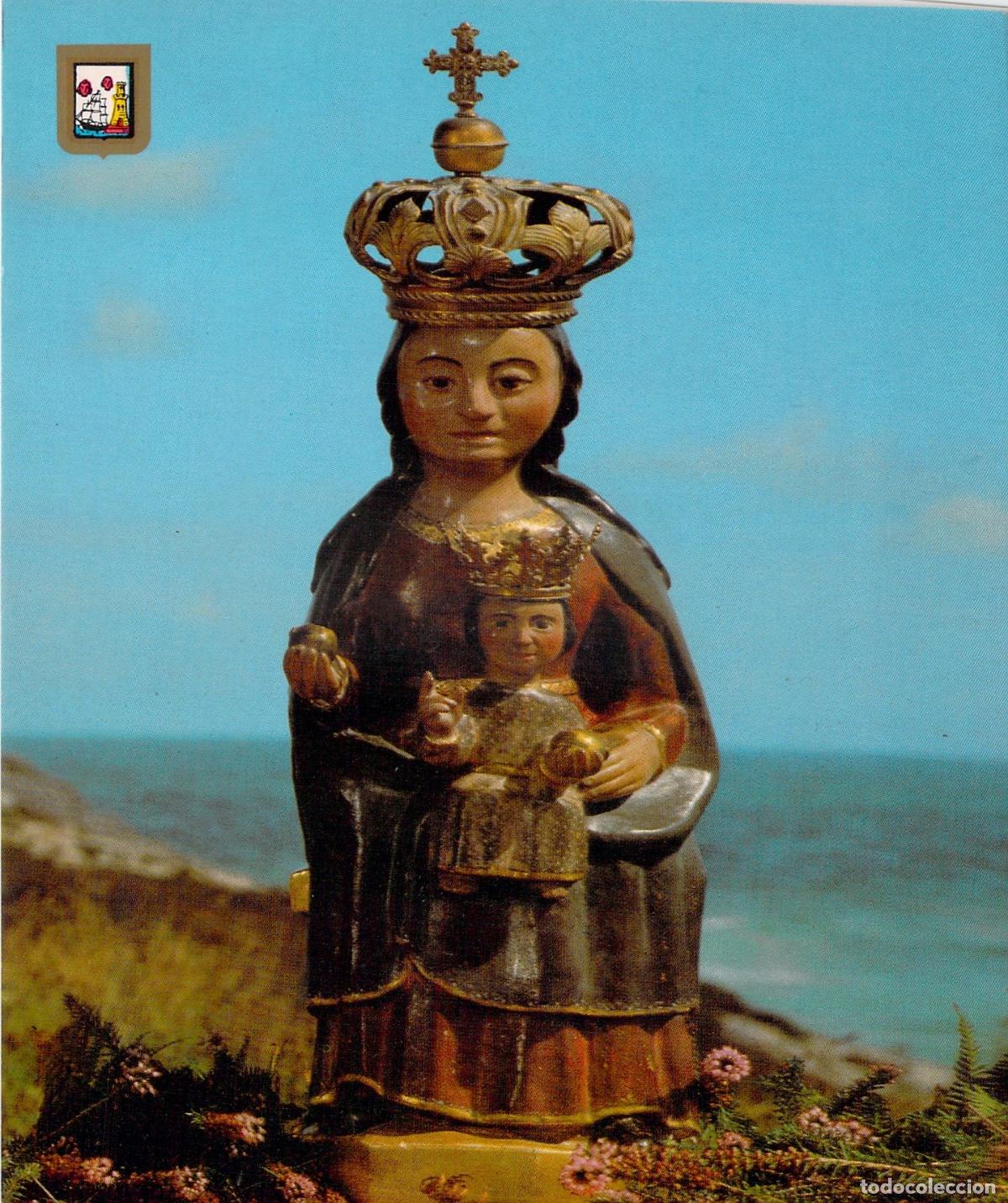 Postales: Postal de Nuestra Se&ntilde;ora la Virgen del Mar Patrona de Santander