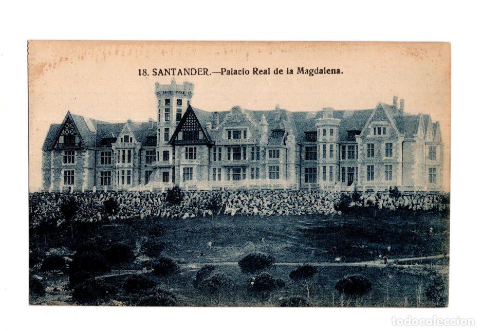 Postales: SANTANDER.- PALACIO REAL DE LA MAGDALENA. - Foto 1