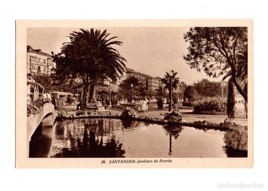 Postales: SANTANDER.(CANTABRIA).- JARDINES DE PEREDA. - Foto 1