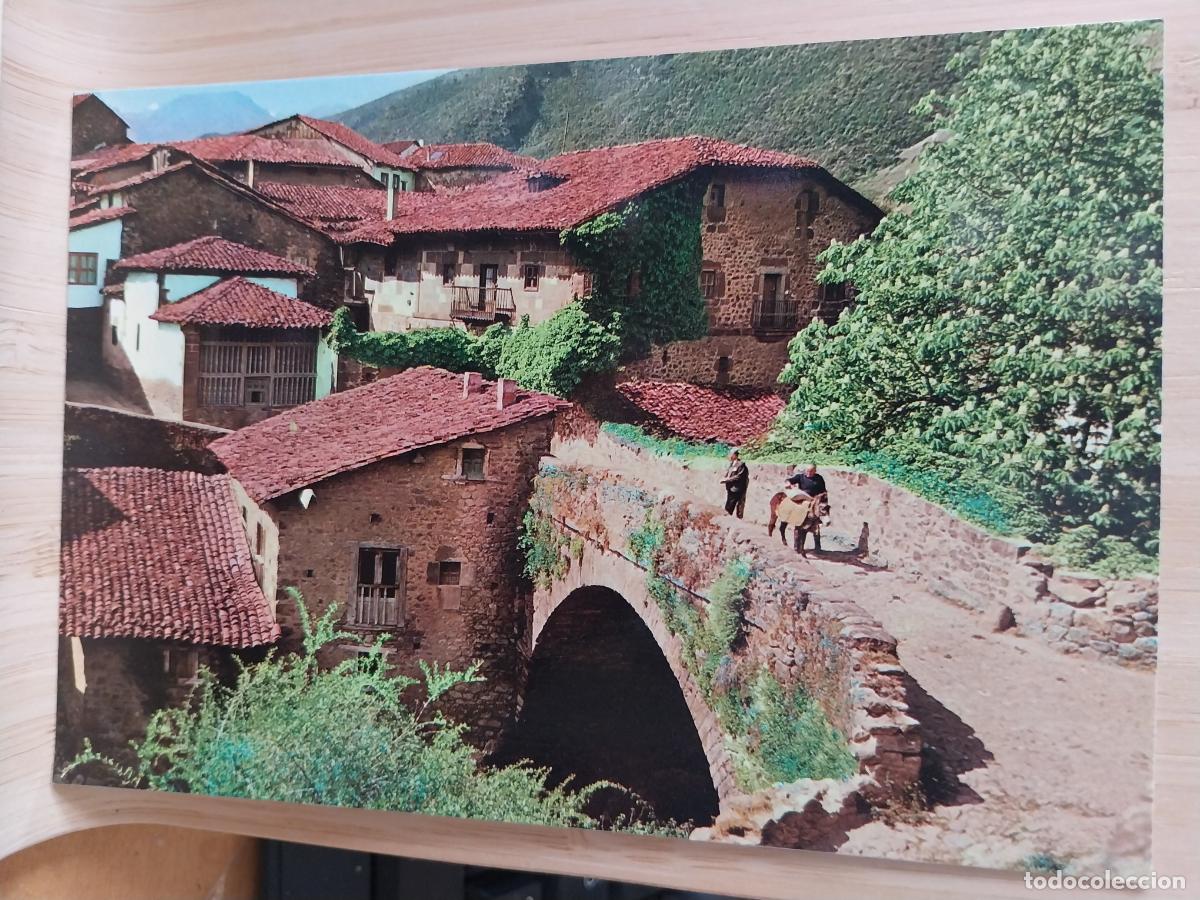 Cartes Postales: POOTES PICOS EUROPA SANTANDER PUENTE SAN CAYETANO ED FOT BUSTAMANTE 21 SC ORIGINAL ANIMADA