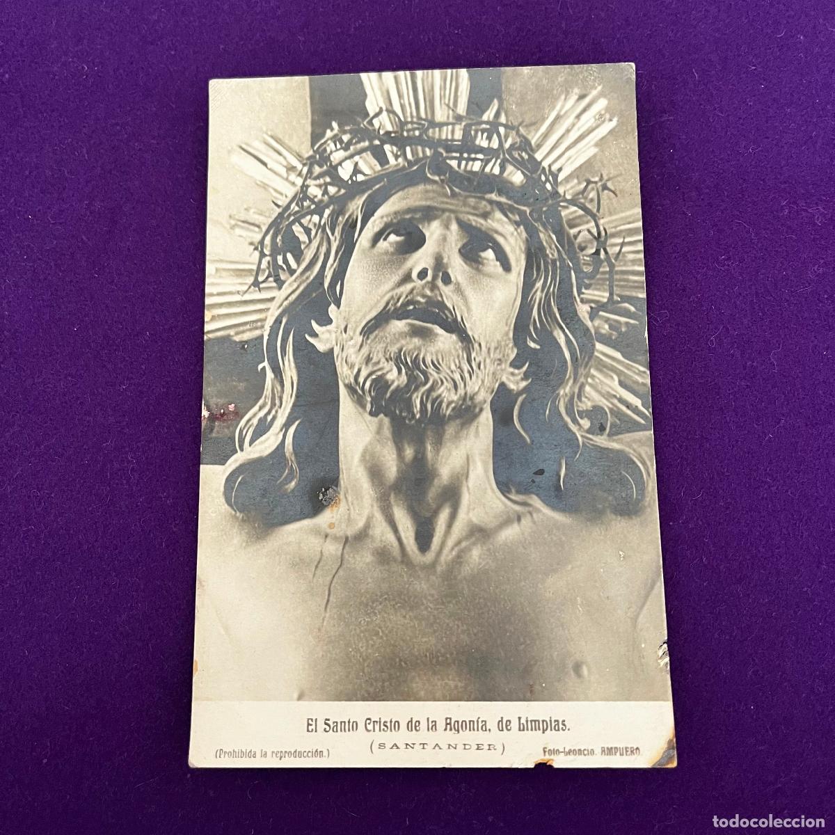 Postais: POSTAL DE LIMPIAS (CANTABRIA). SANTO CRISTO DE LA AGONIA.