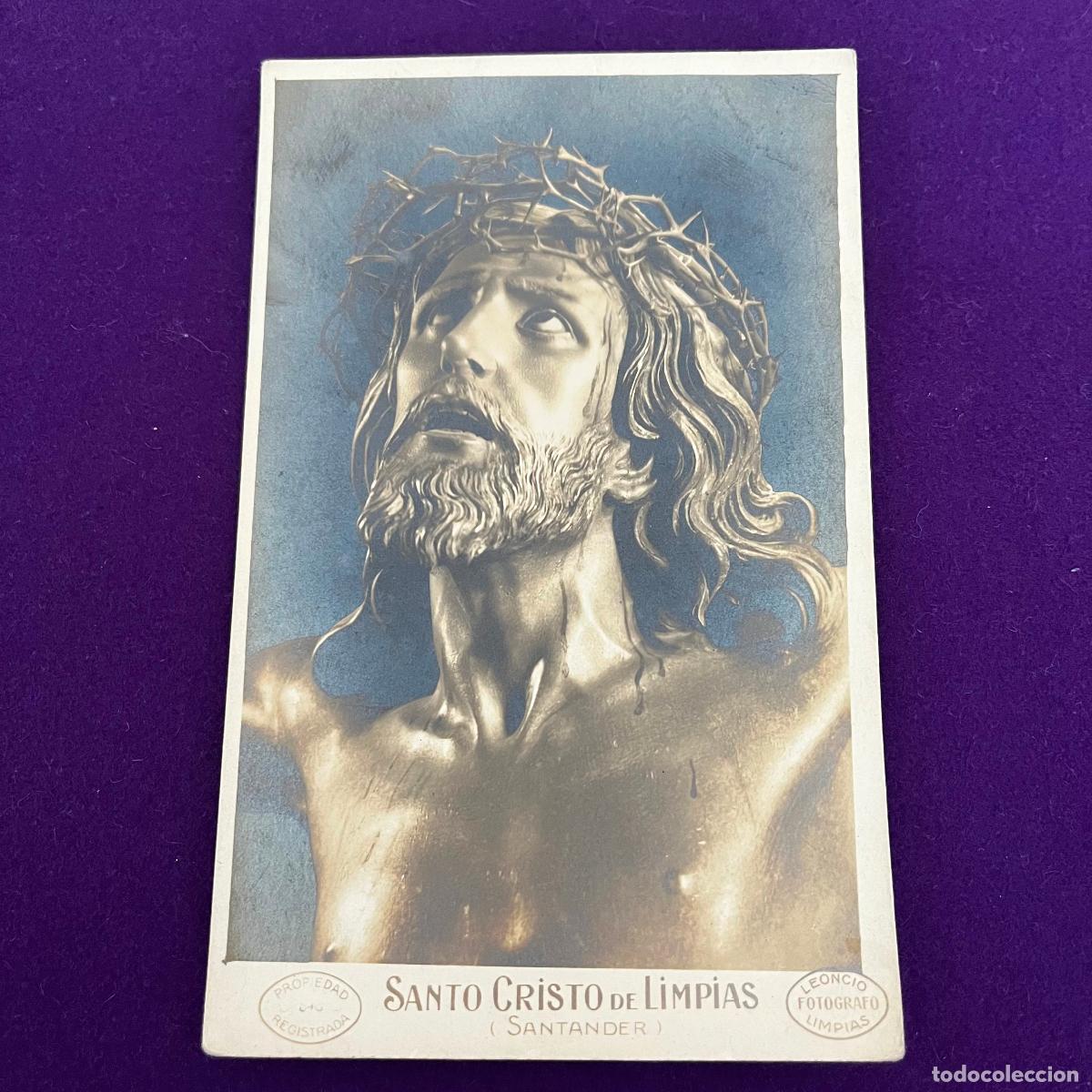 Postcards: POSTAL DE LIMPIAS (CANTABRIA). SANTO CRISTO DE LA AGONIA.