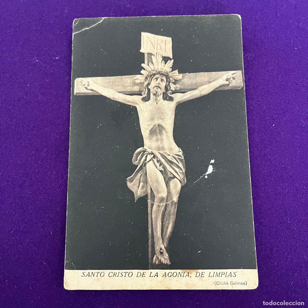Postcards: POSTAL DE LIMPIAS (CANTABRIA). SANTO CRISTO DE LA AGONIA.