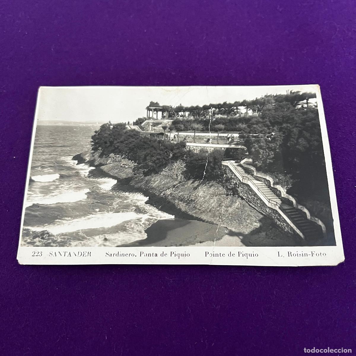 Cartes Postales: POSTAL DE SANTANDER (CANTABRIA). SARDINERO. PANTA DE PIQUIO.