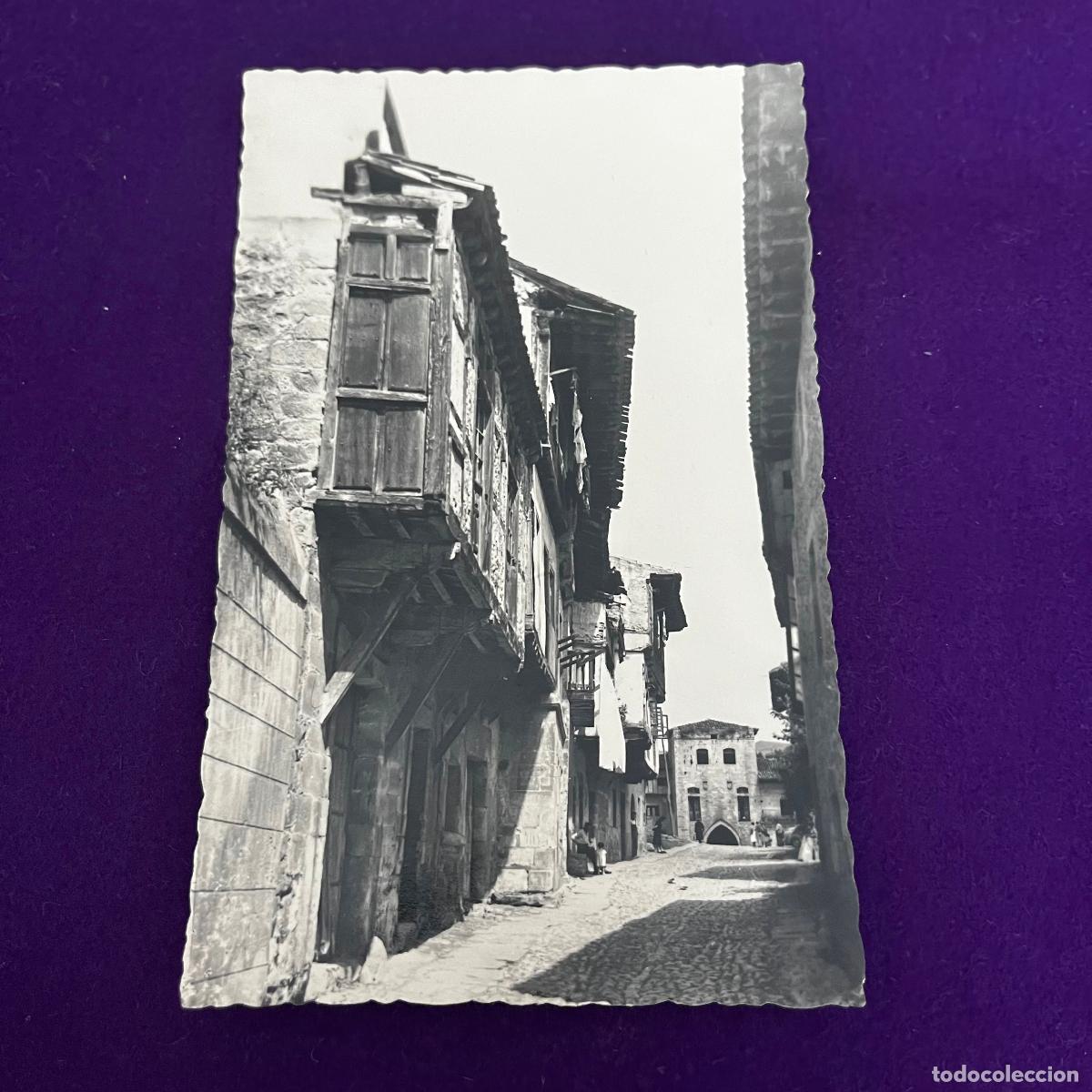 Postales: POSTAL DE SANTILLANA DEL MAR (CANTABRIA). CALLE DE JUAN INFANTE.