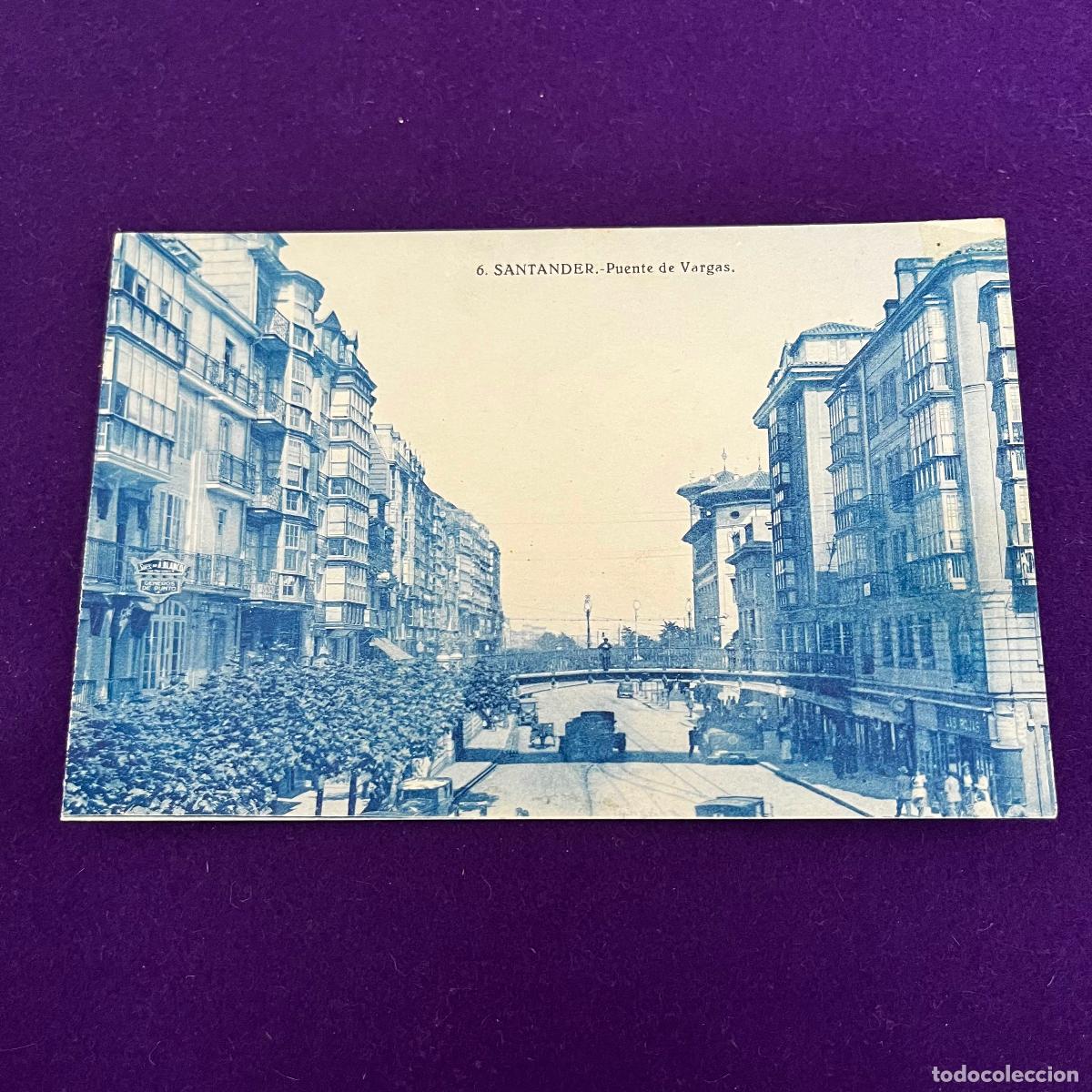 Postales: POSTAL DE SANTANDER (CANTABRIA). PUENTE DE VARGAS.