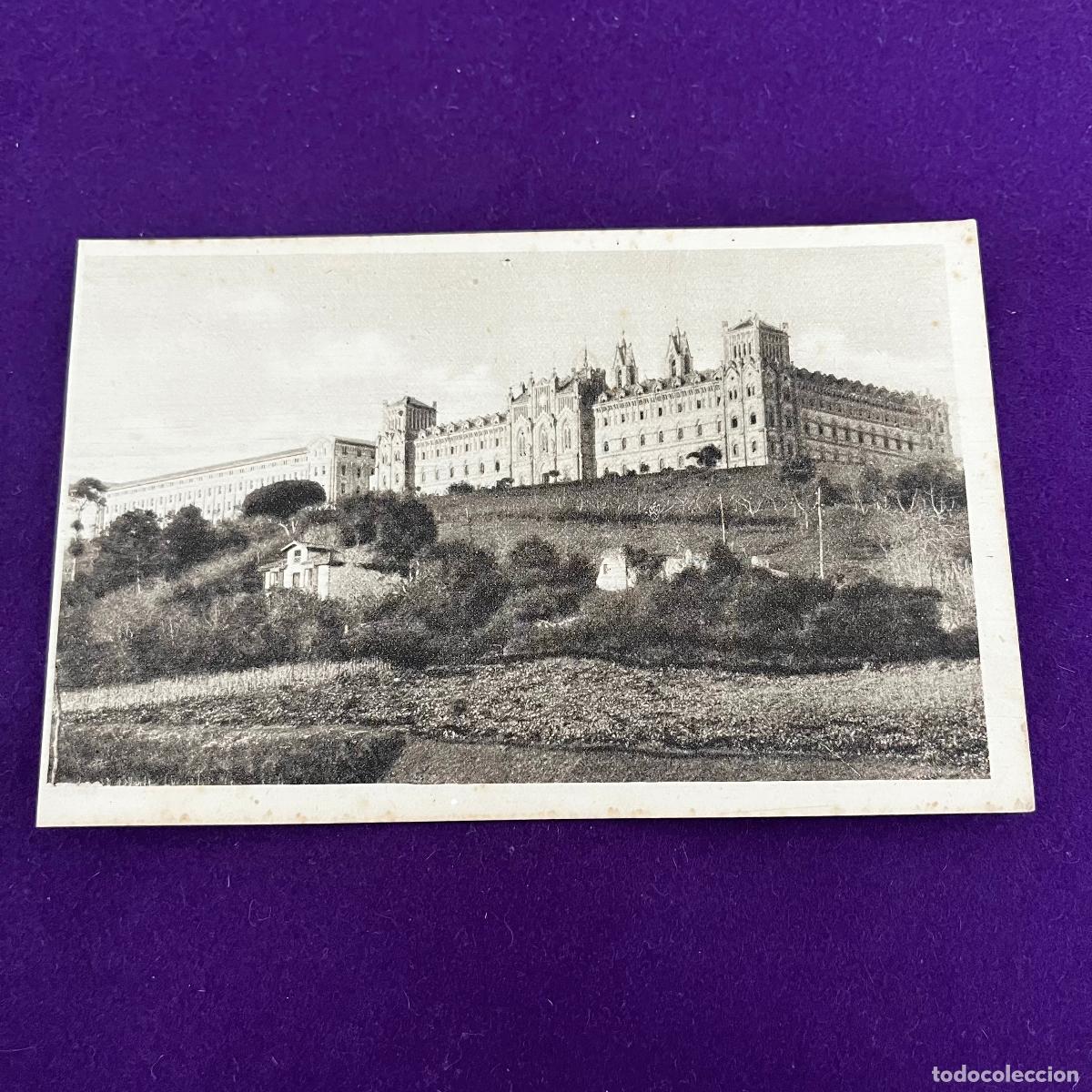 Postales: POSTAL DE COMILLAS (CANTABRIA). SEMINARIO Y UNIVERSIDAD. LOS DOS EDIFICIOS. - Foto 1