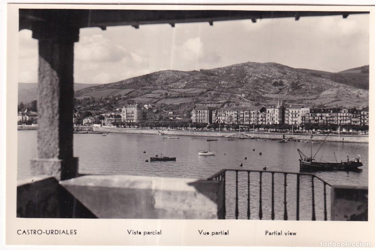 Postales: Castro Urdiales Vista parcial. Manipel 142205 sin circular. Acabado fotogr&aacute;fico.