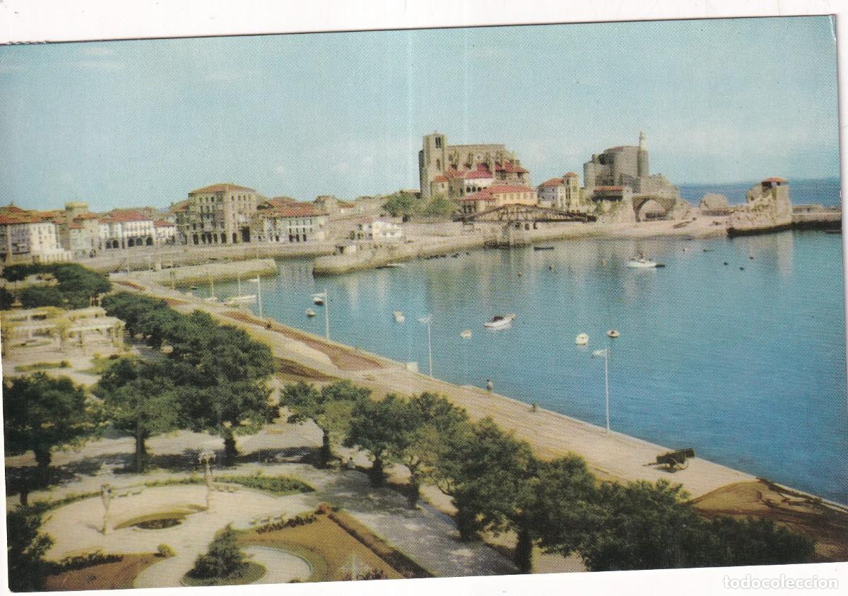 Postales: Castro Urdiales Vista parcial. Manipel. 1958 Circulada.