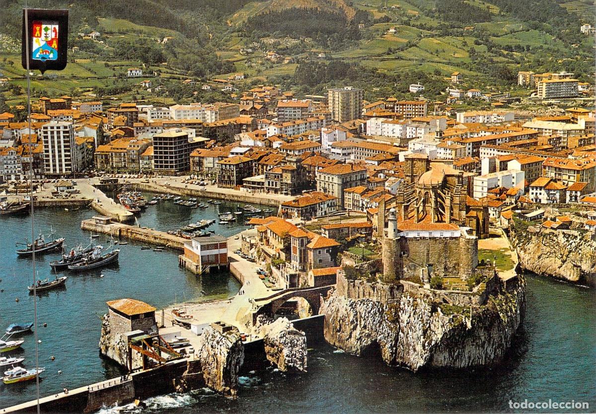 Postales: Postal Vista A&eacute;rea de Castro Urdiales, Santander