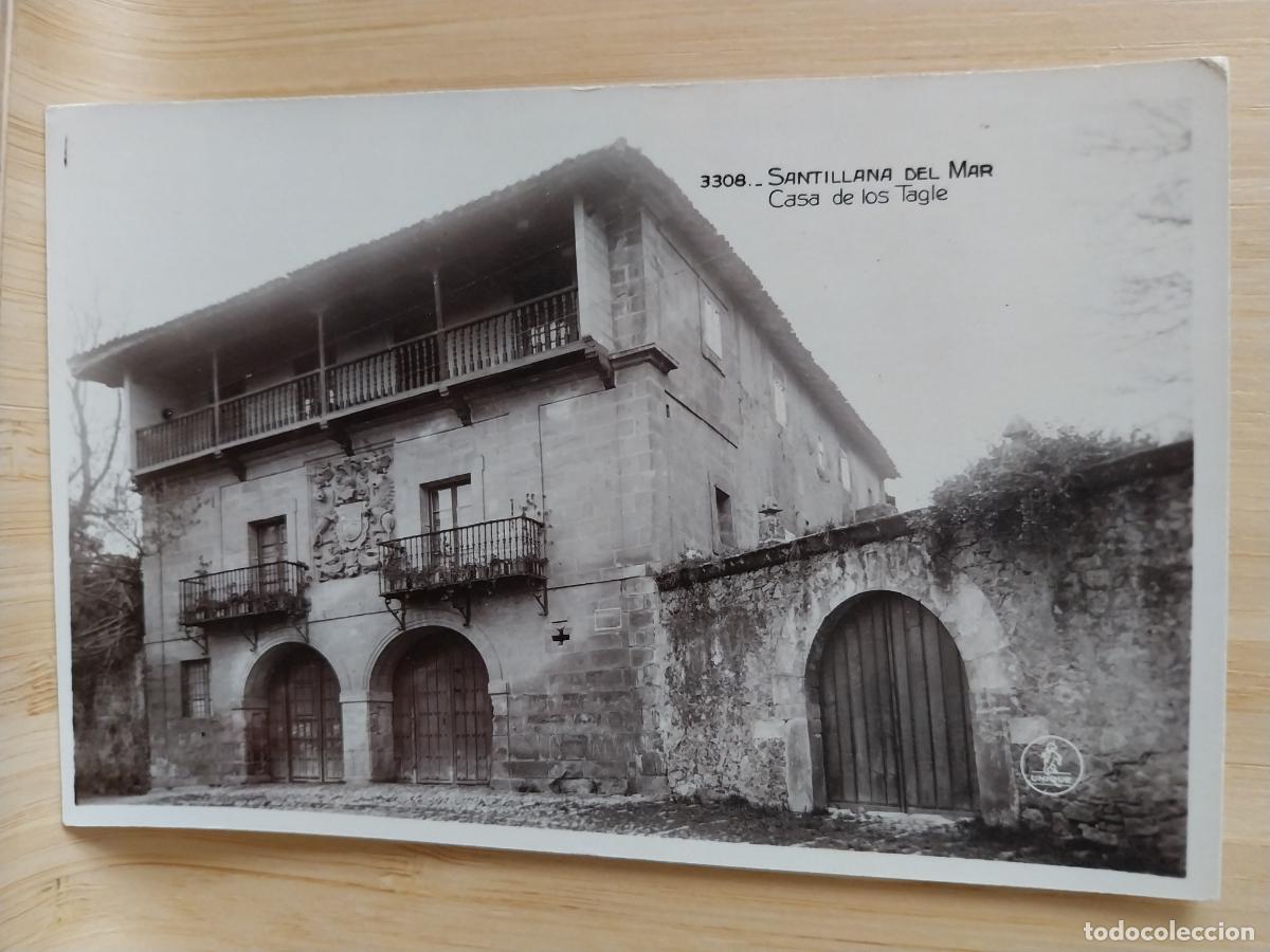 Postales: CASA DE LOS TAGLE SANTILLANA DEL MAR ED UNIQUE 3308 SC ORIGINAL MAGNIFICA IMAGEN