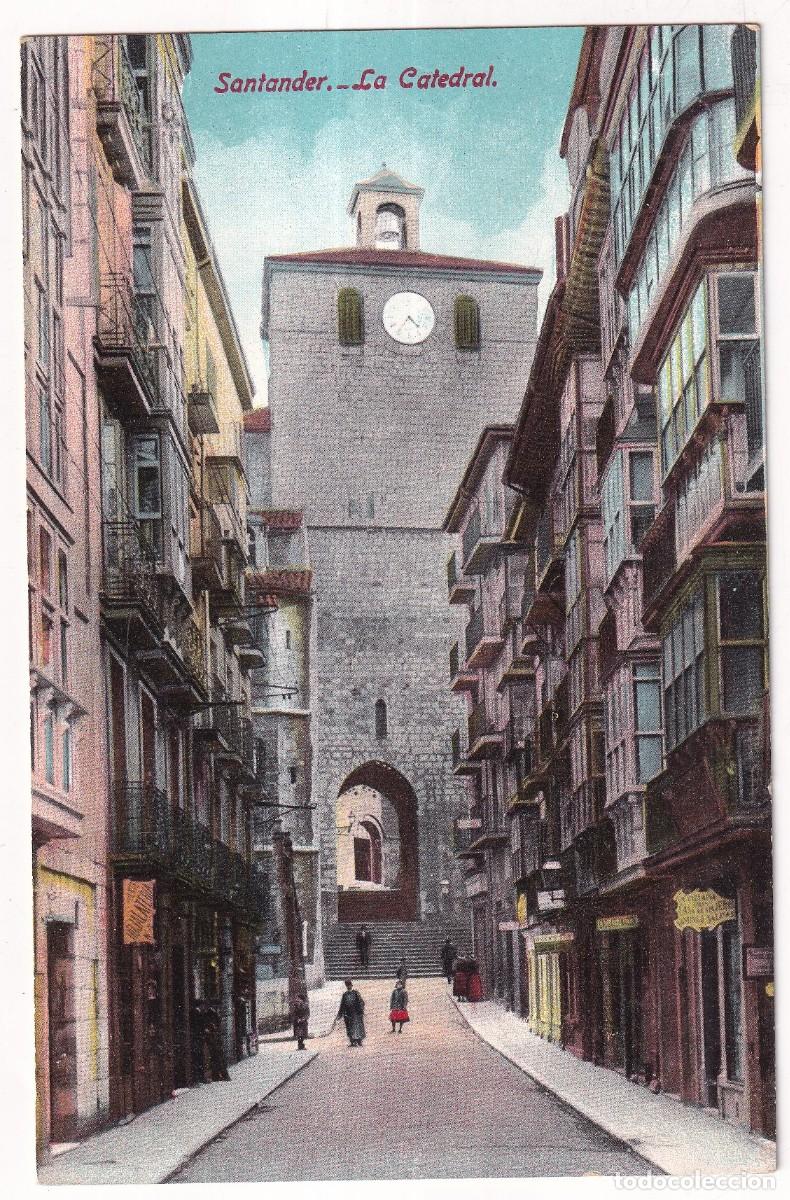 Postales: Santander. La Catedral. Propiedad de la Casa Fuertes. Sin circular