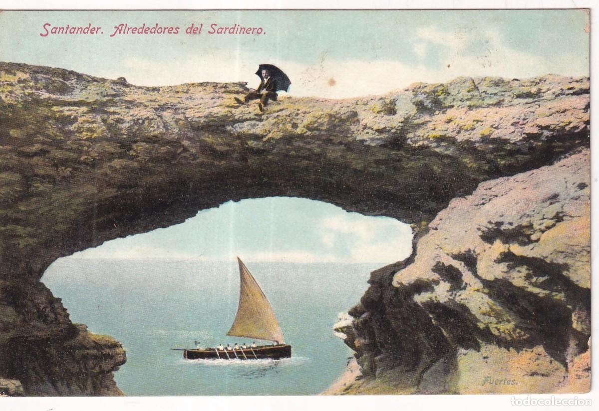 Postales: Santander. Alrededores del Sardinero . Propiedad de la Casa Fuertes. Sin circular