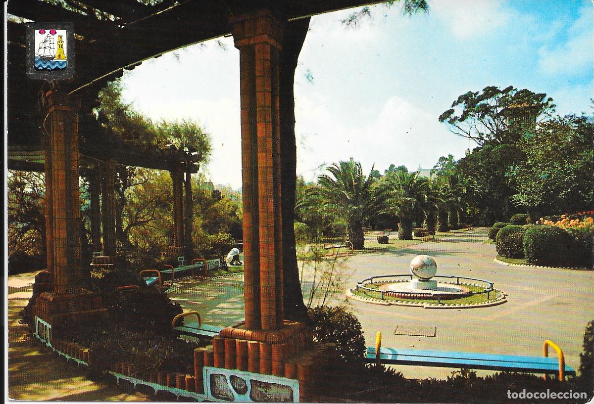 Postales: [POSTAL] Jardines de Piqu&iacute;o. Santander (circulada)