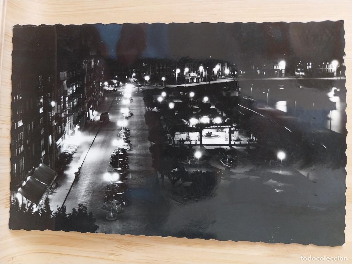 Postales: CASTRO URDIALES PARQUE NOCTURNA ED ARRIBAS 19 CIRCULADA A&Ntilde;O 60