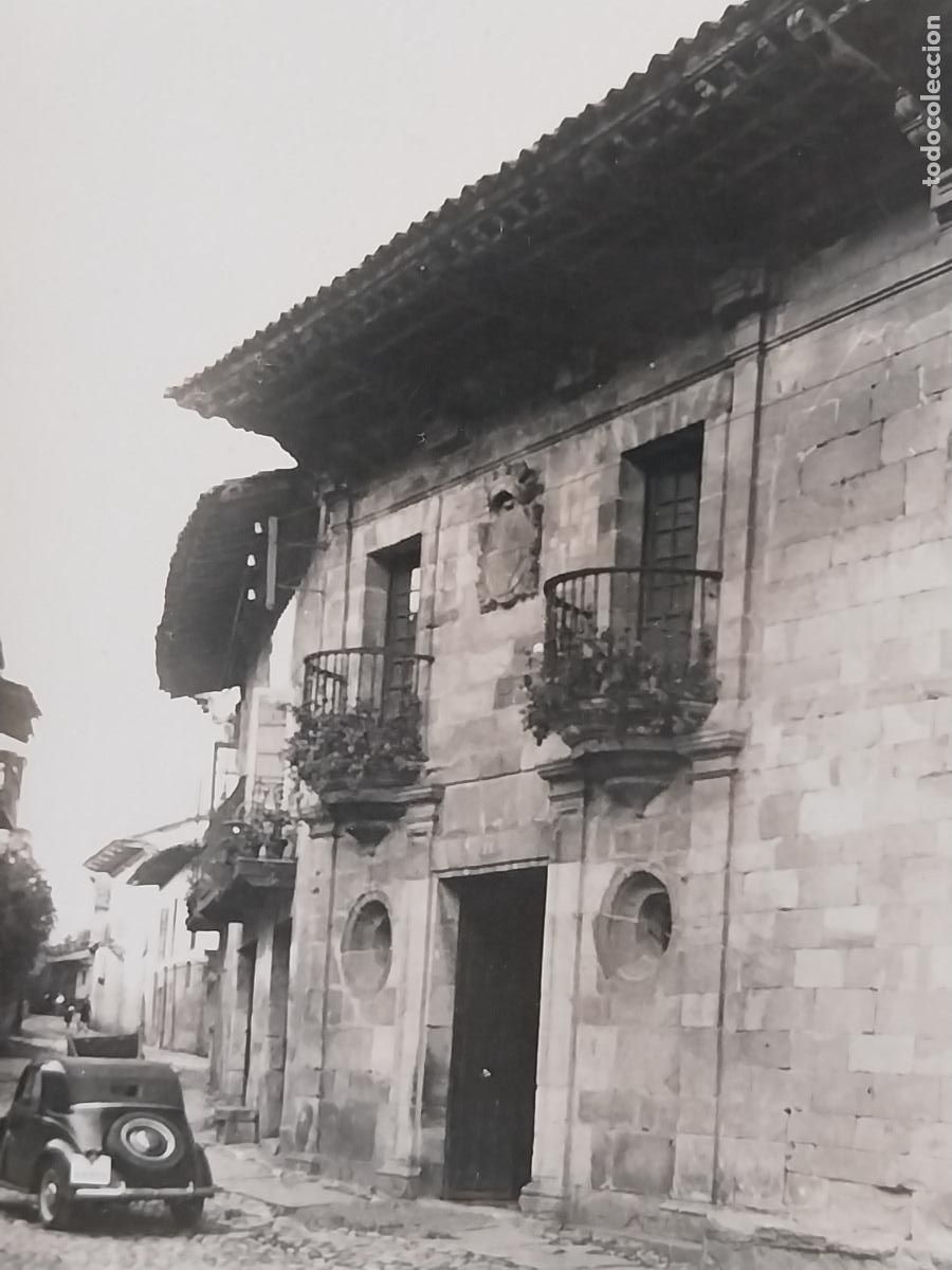 Postales: SANTILLANA MAR CASA DE LOS VILLAS ED DOMINGUEZ 2 SC ORIGINAL COCHE CLASICO ANIMADA