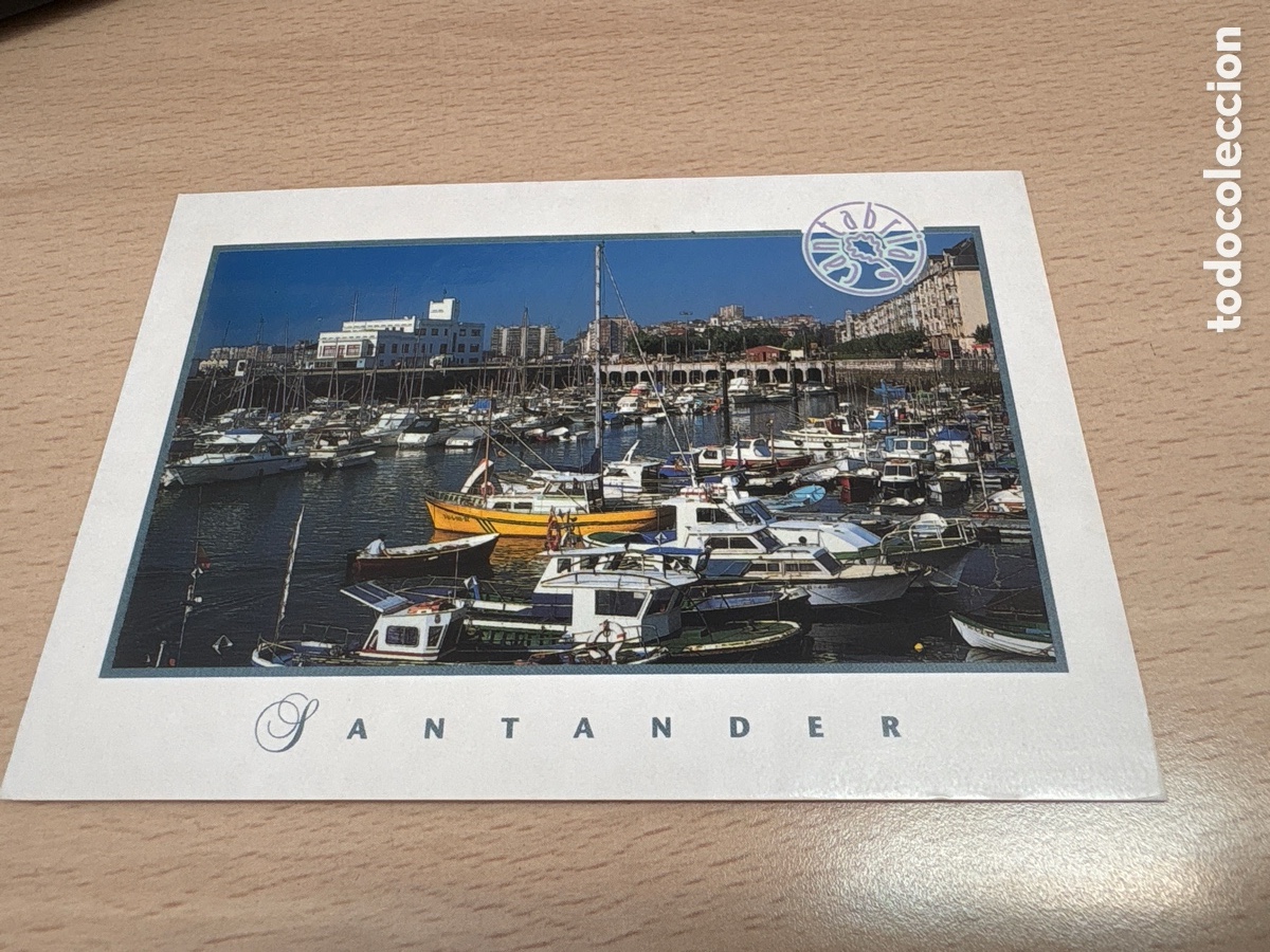 Postales: POSTAL SANTANDER. CANTABRIA. PUERTO DEPORTIVO PUERTOCHICO. Circulada. ASM