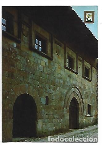 Postales: CASA DEL MARQUES DE SANTILLANA, SIGLO XV.- SANTILLANA DEL MAR