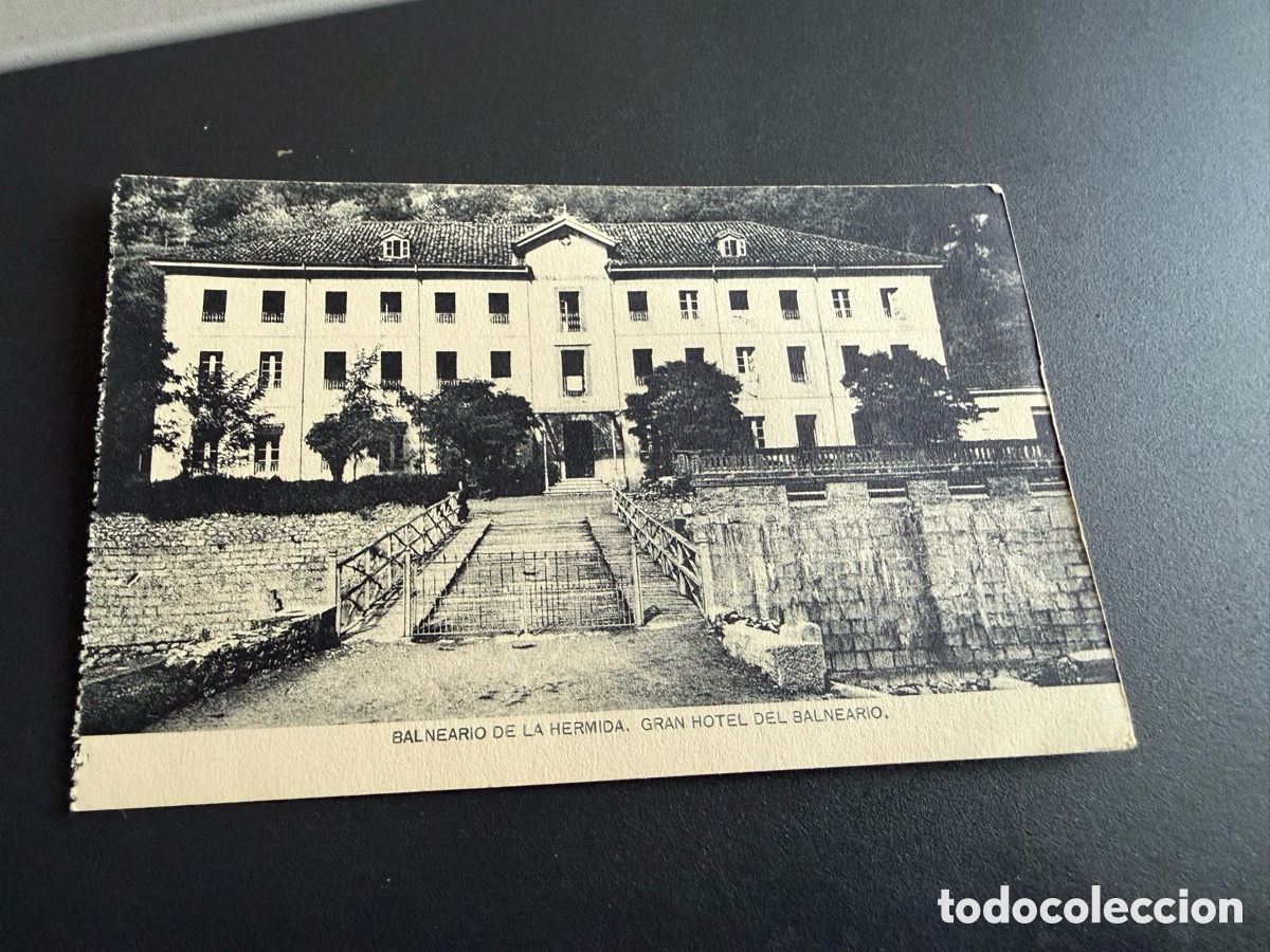 Postales: Postal. BALNEARIO DE LA HERMIDA. Gran Hotel del Balneario