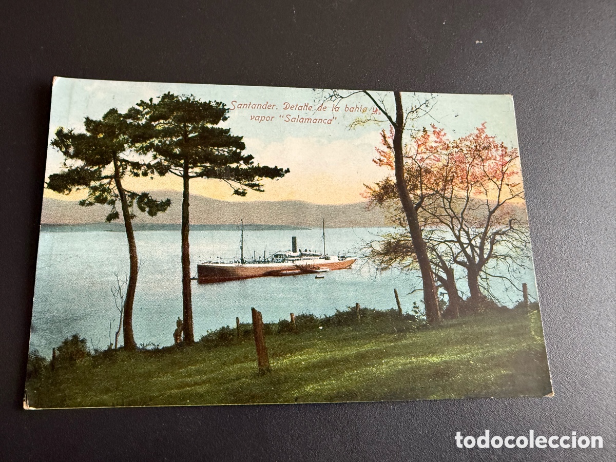 Postales: Postal. SANTANDER. Detalle de la Bah&iacute;a y Valor &ldquo; Salamanca &ldquo;