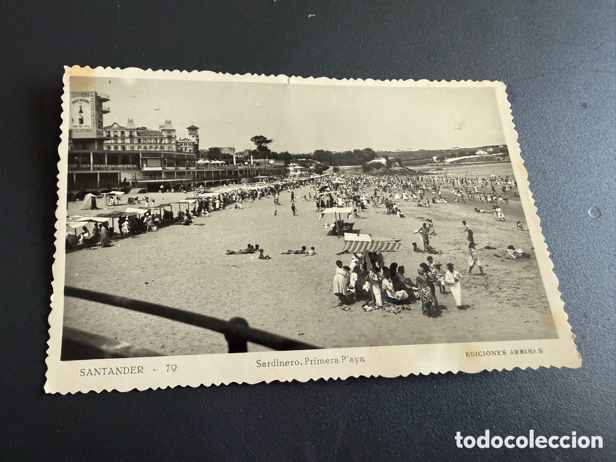 Postales: Postal. 78- SANTANDER. Sardinero. Primera Playa