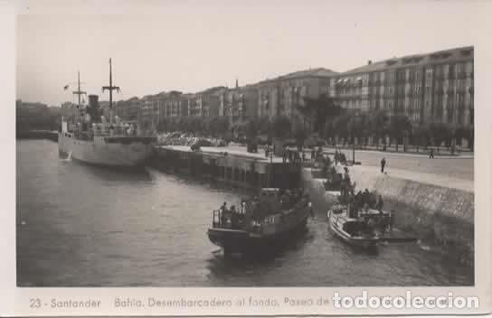Postales: SANTANDER SIN ESCRIBIR DEMEBARCADERO