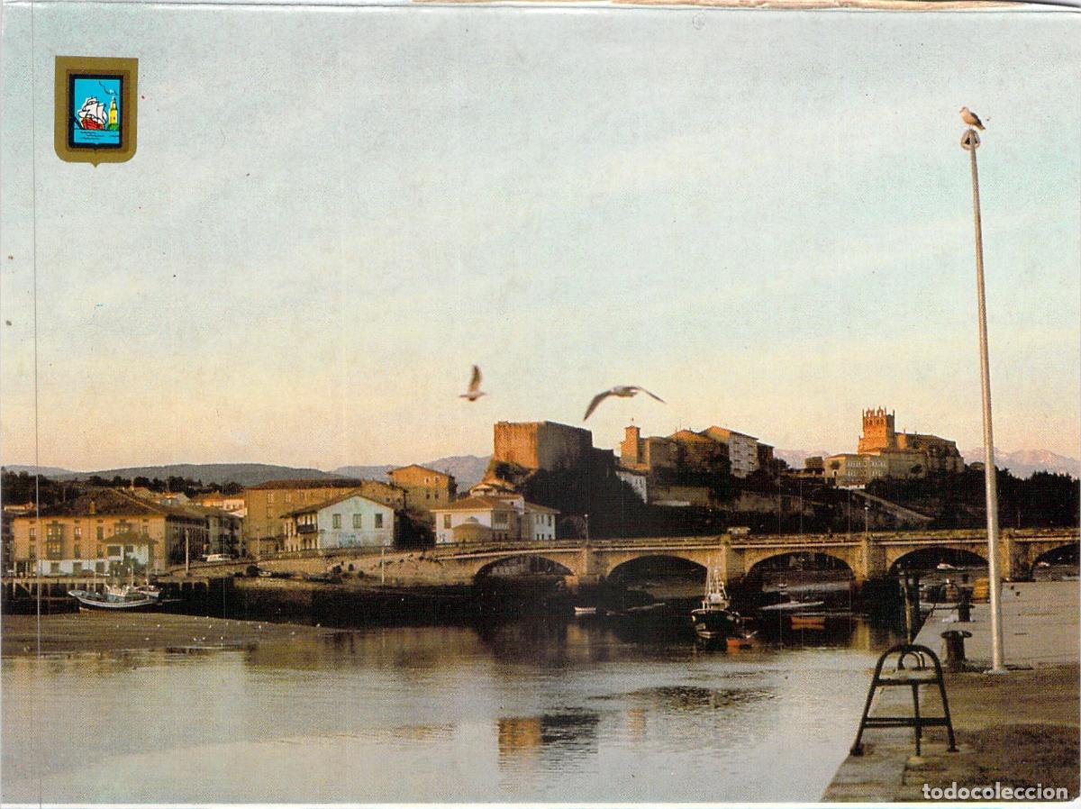 Postales: Postal de San Vicente de la Barquera - Amanecer en Cantabria