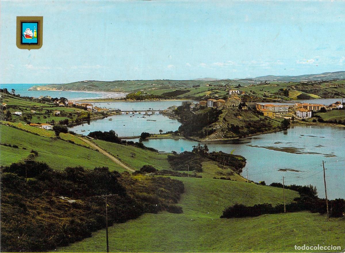 Postales: Postal de San Vicente de la Barquera Vista General Cantabria