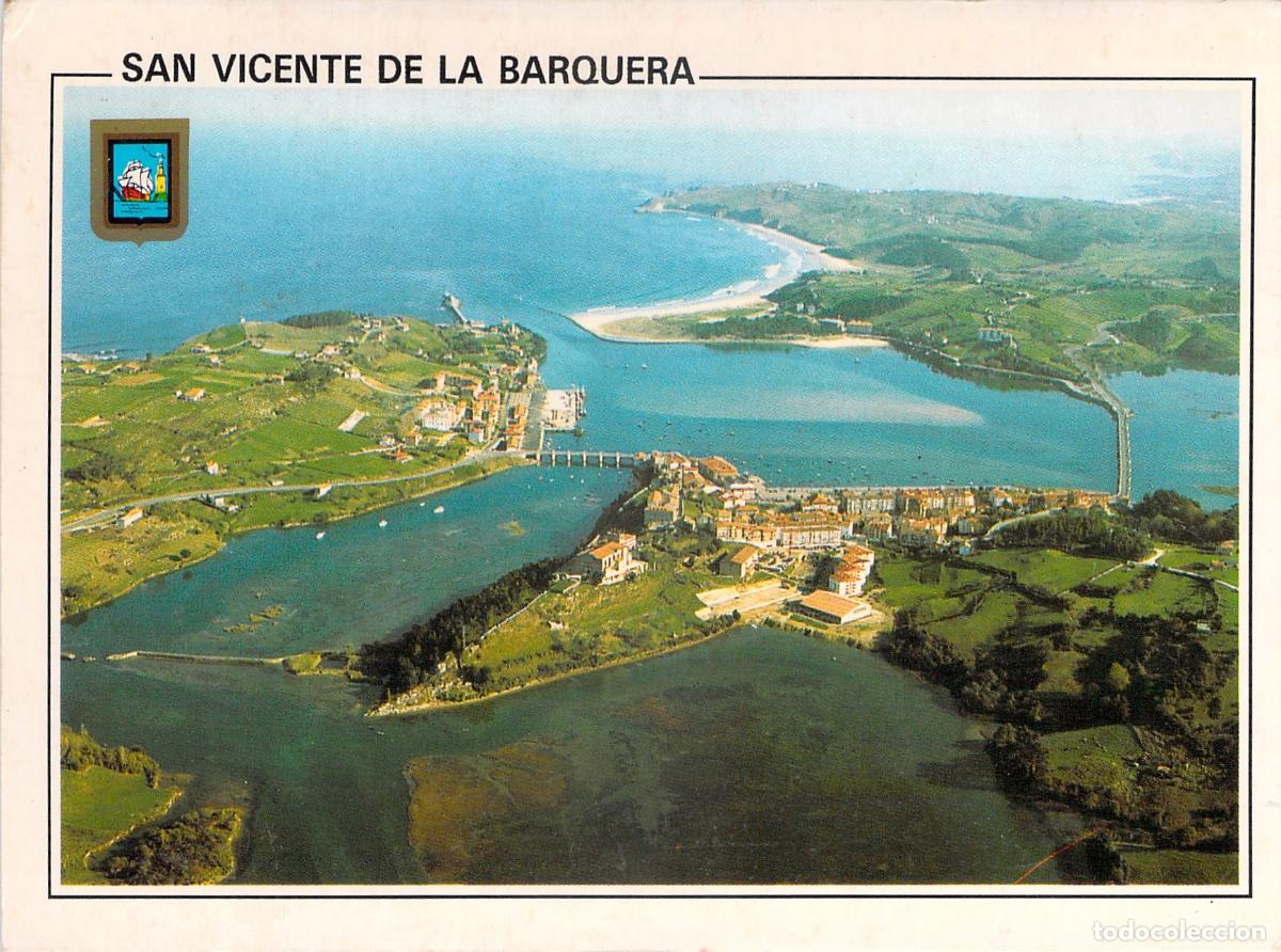 Postales: Postal de Vista A&eacute;rea de San Vicente de la Barquera