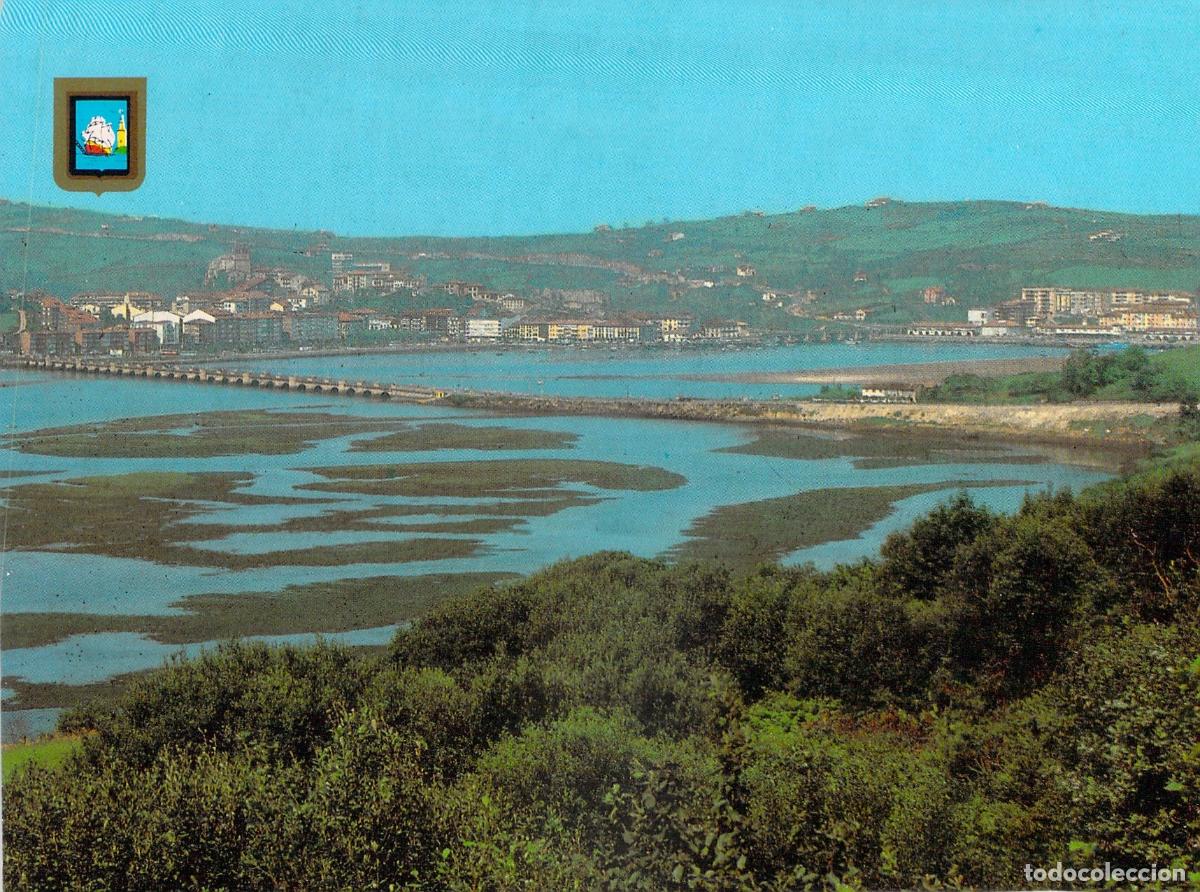 Postales: Postal de San Vicente de la Barquera Cantabria Vista Panor&aacute;mica
