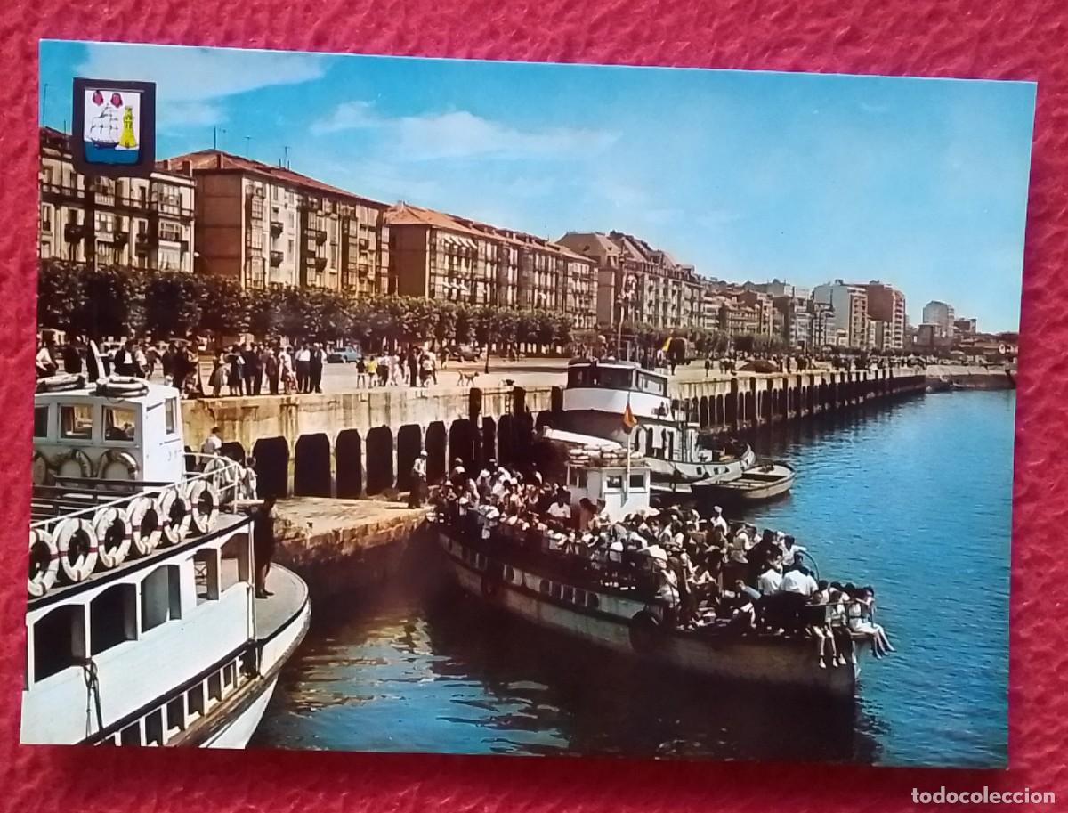 Postales: POSTAL POST CARD CANTABRIA SANTANDER EMBARCADERO WHARF BARCOS SHIPS BOATS..SPAIN ESPAGNE SPANIEN...