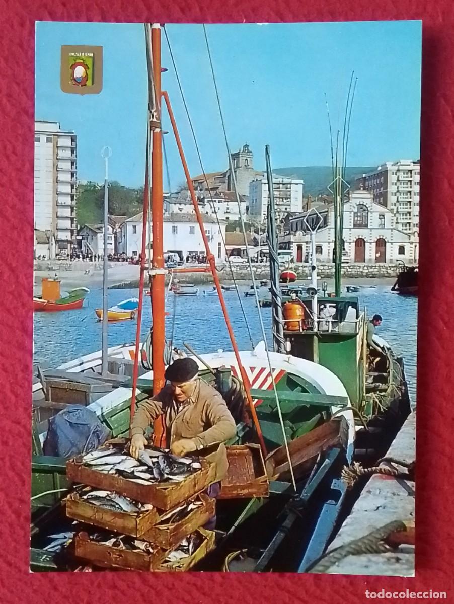 Postales: POSTAL POST CARD CANTABRIA LAREDO SANTANDER PUERTO ESCENA T&Iacute;PICA PORT..PECES PESCADO FISH..SPAIN...
