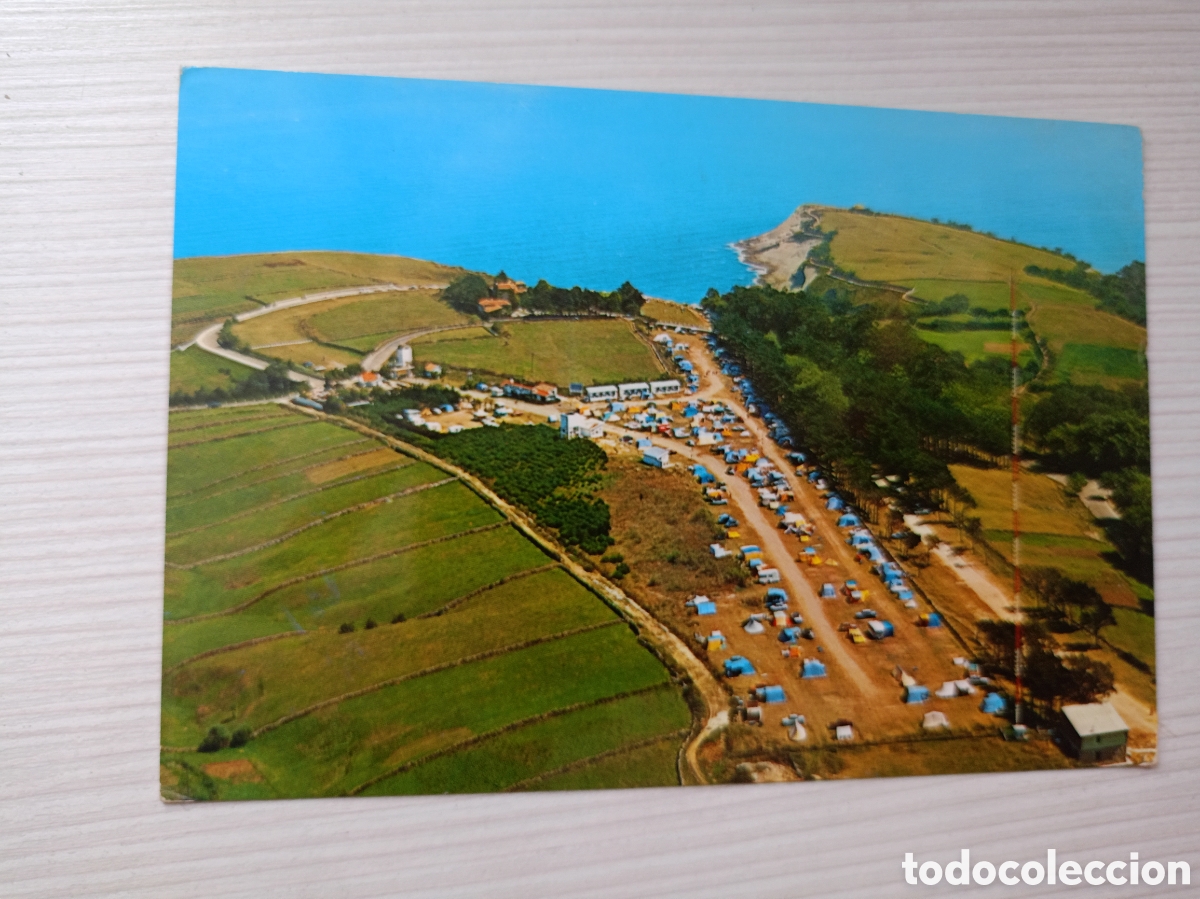 Postales: 343 SANTANDER, VISTA AEREA, CAMPING DE BELLAVISTA, ED. ALARDE